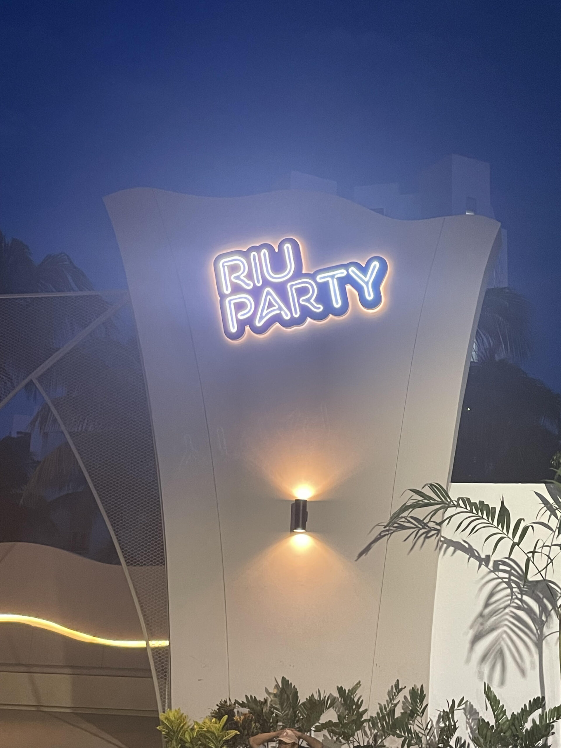 LED NEON RIU PARTY